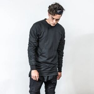 Kollar Black The Wooly Hoodie Top Size Small